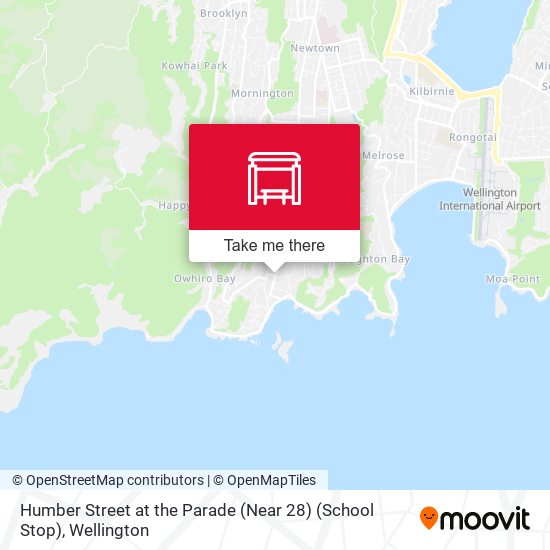 Humber Street at the Parade (Near 28) (School Stop) map