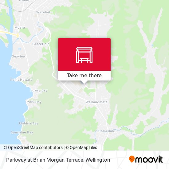 Parkway at Brian Morgan Terrace map