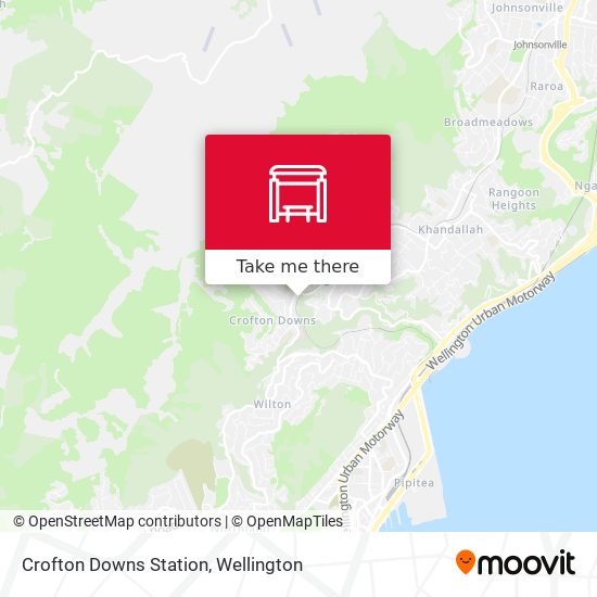 Crofton Downs Station map