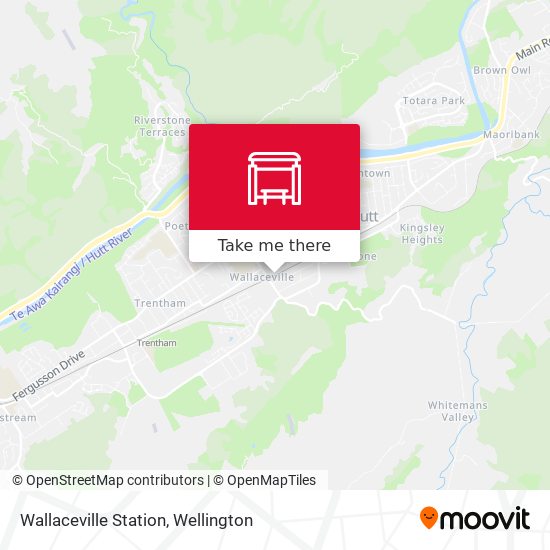 Wallaceville Station map