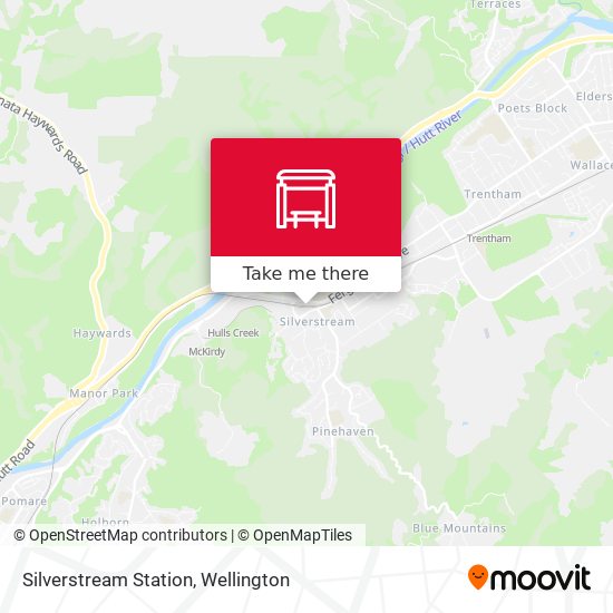 Silverstream Station地图