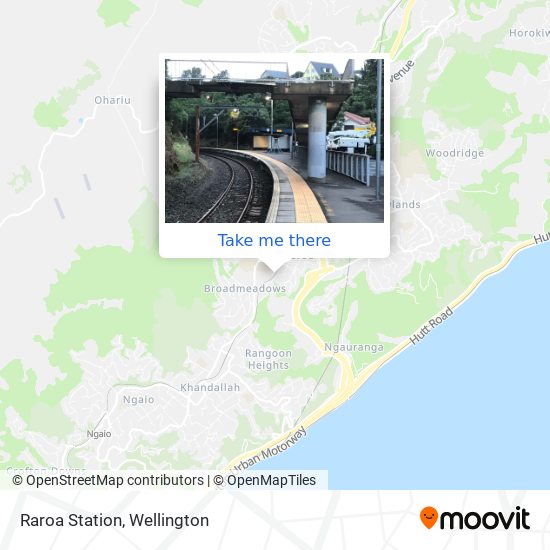 Raroa Station地图