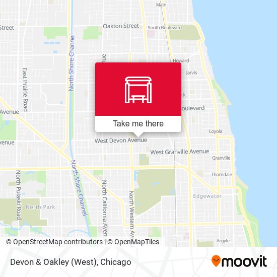 Devon & Oakley (West) map