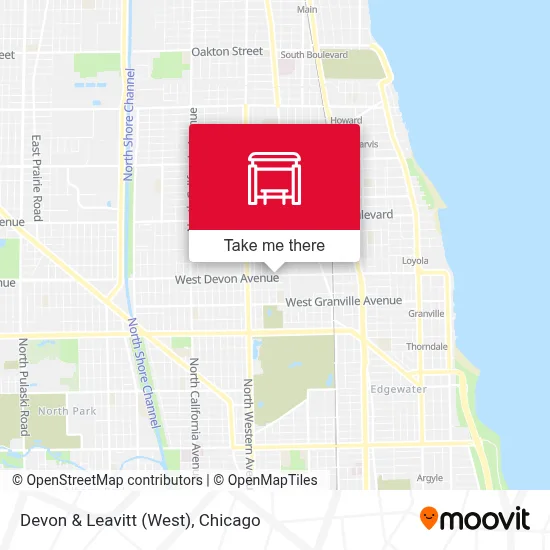 Devon & Leavitt (West) map