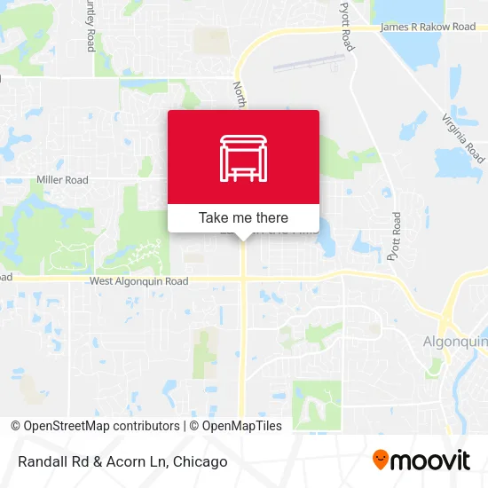 Randall Rd & Acorn Ln map