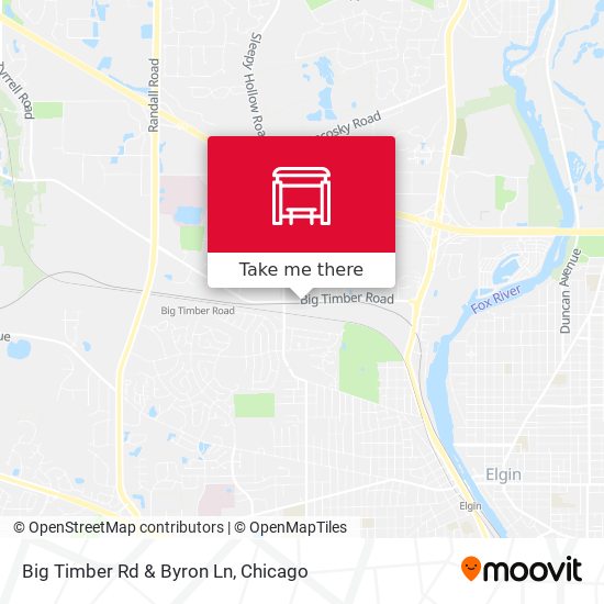 Mapa de Big Timber Rd & Byron Ln