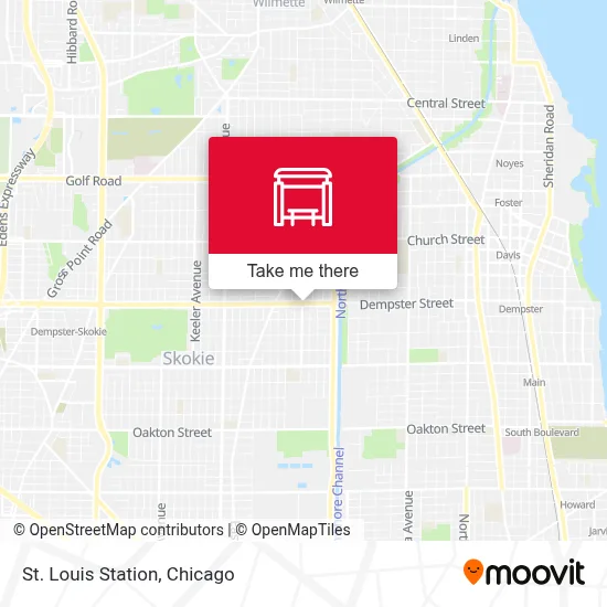 St. Louis Station map