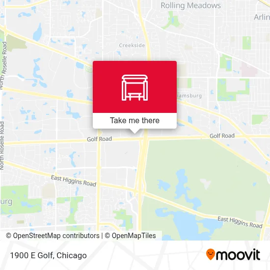1900 E Golf map