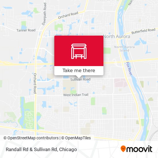 Randall Rd & Sullivan Rd map