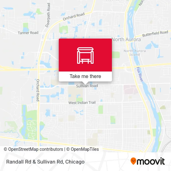Randall Rd & Sullivan Rd map