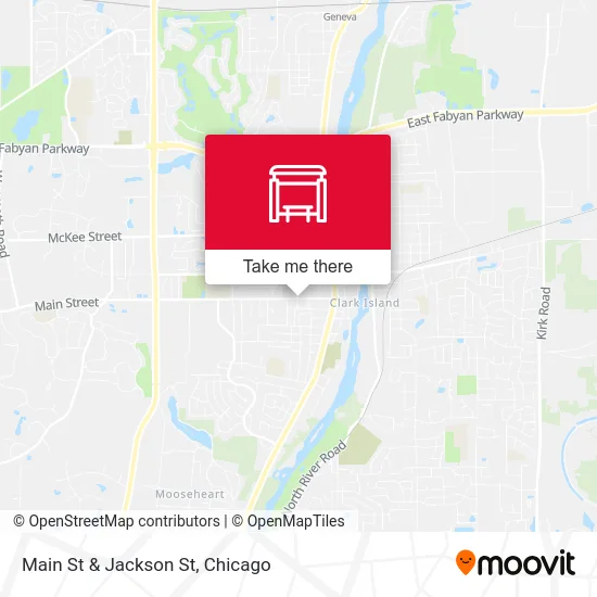 Main St & Jackson St map