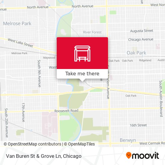 Mapa de Van Buren St & Grove Ln