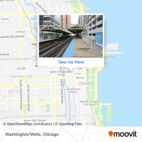 Mapa de Washington/Wells