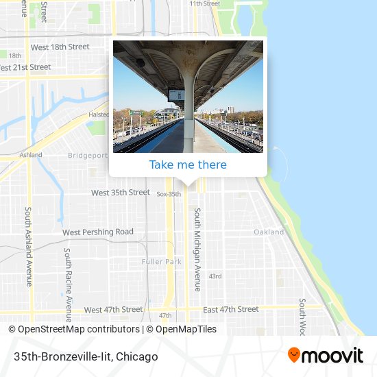 Mapa de 35th-Bronzeville-Iit