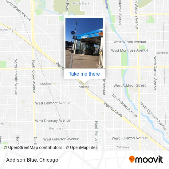Mapa de Addison-Blue