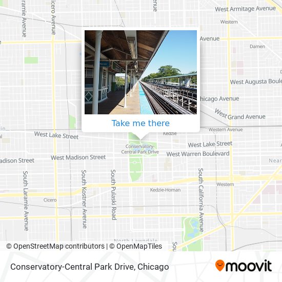 Conservatory-Central Park Drive map