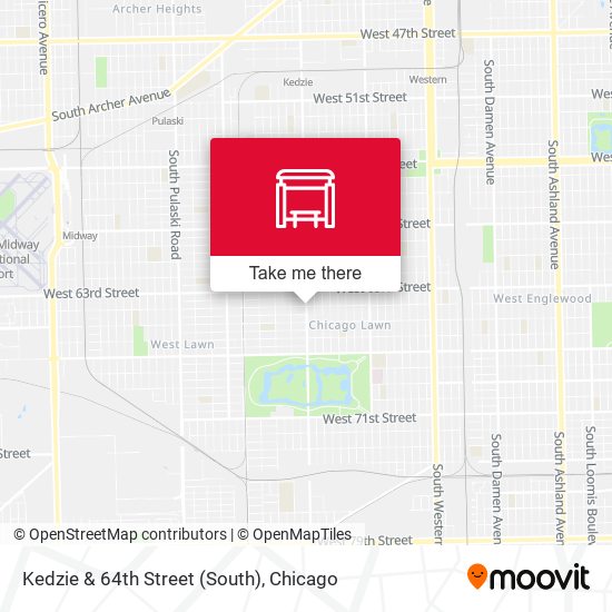 Kedzie & 64th Street (South) map