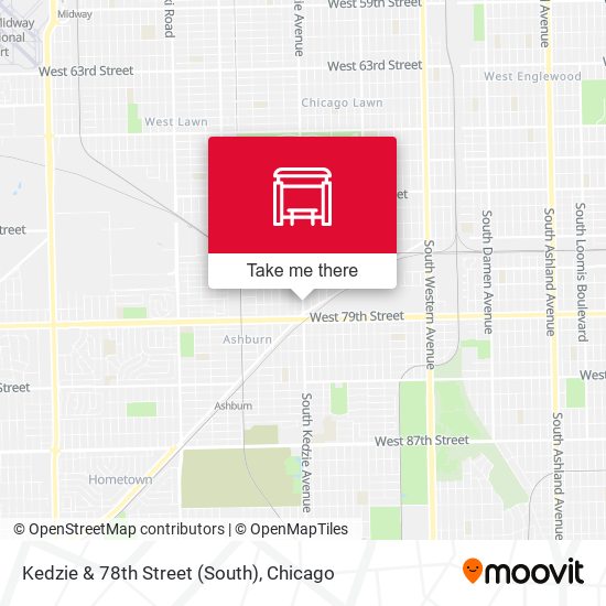 Kedzie & 78th Street (South) map