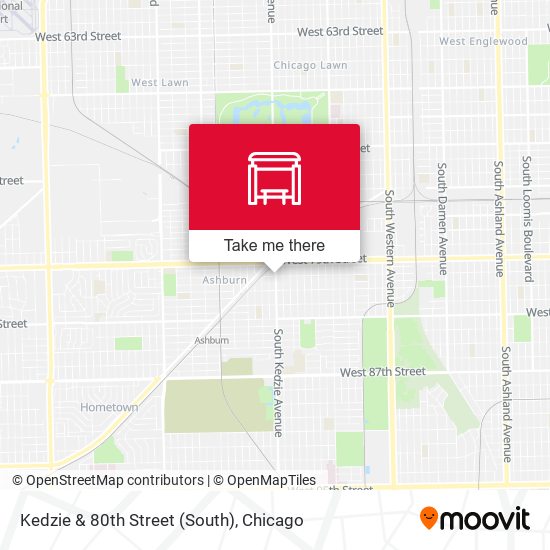 Kedzie & 80th Street (South) map