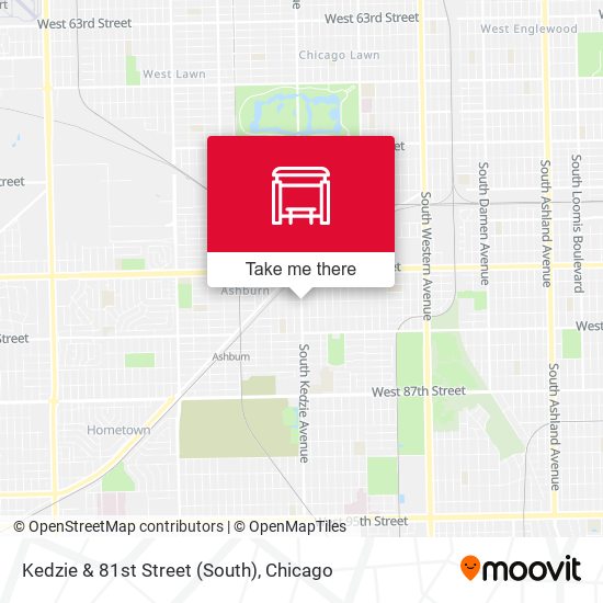 Kedzie & 81st Street (South) map