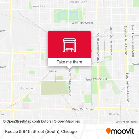 Mapa de Kedzie & 84th Street (South)