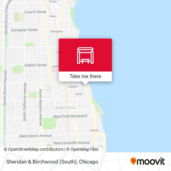 Mapa de Sheridan & Birchwood (South)