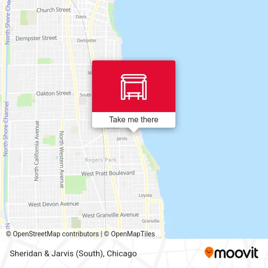 Sheridan & Jarvis (South) map