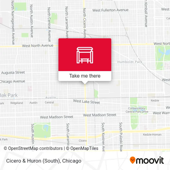 Cicero & Huron (South) map