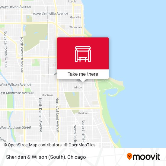 Sheridan & Wilson (South) map