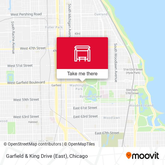 Mapa de Garfield & King Drive (East)