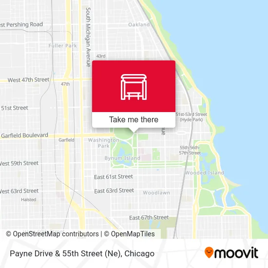 Payne Drive & 55th Street (Ne) map