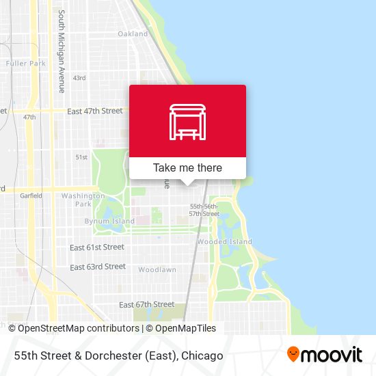 55th Street & Dorchester (East) map