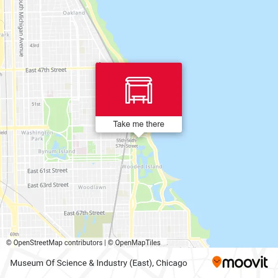 Museum Of Science & Industry (East) map