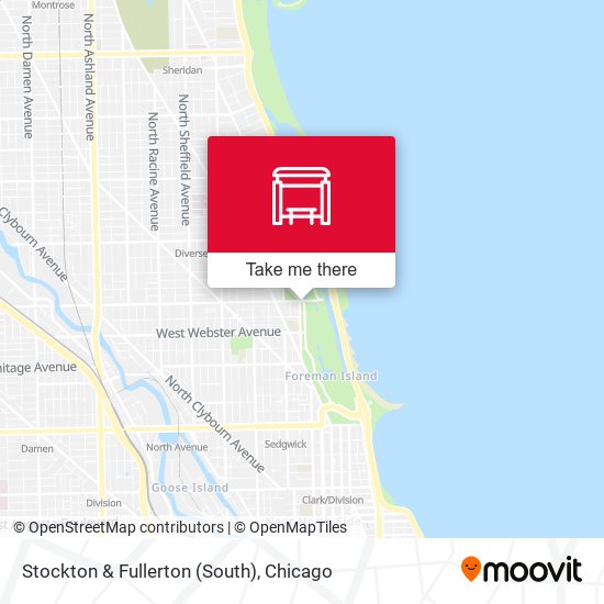 Stockton & Fullerton (South) map