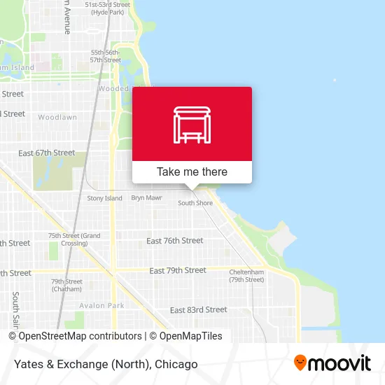 Yates & Exchange (North) map