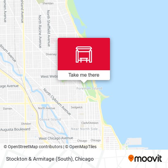 Stockton & Armitage (South) map