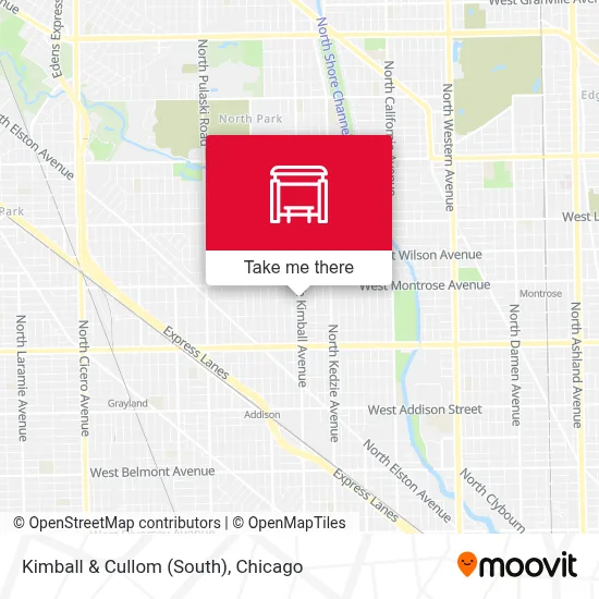 Kimball & Cullom (South) map
