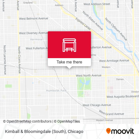 Mapa de Kimball & Bloomingdale (South)