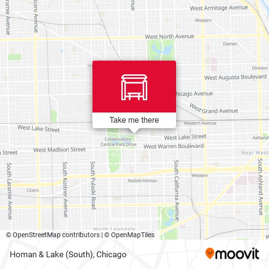 Homan & Lake (South) map