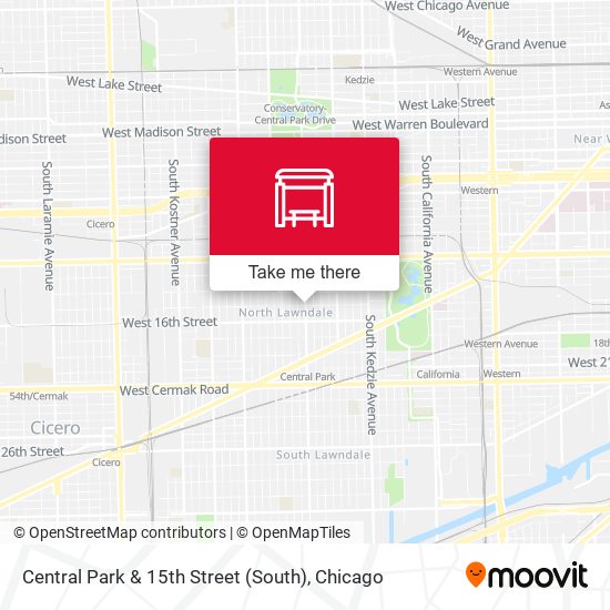 Central Park & 15th Street (South) map