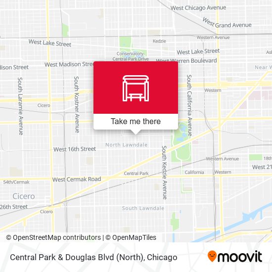 Central Park & Douglas Blvd (North) map