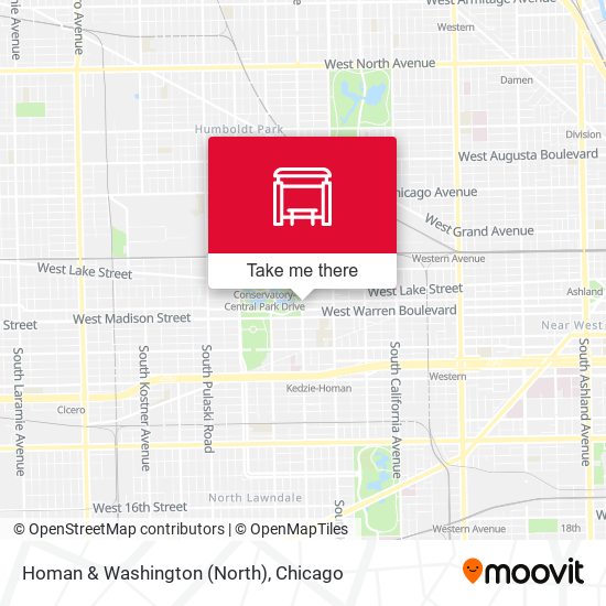 Mapa de Homan & Washington (North)