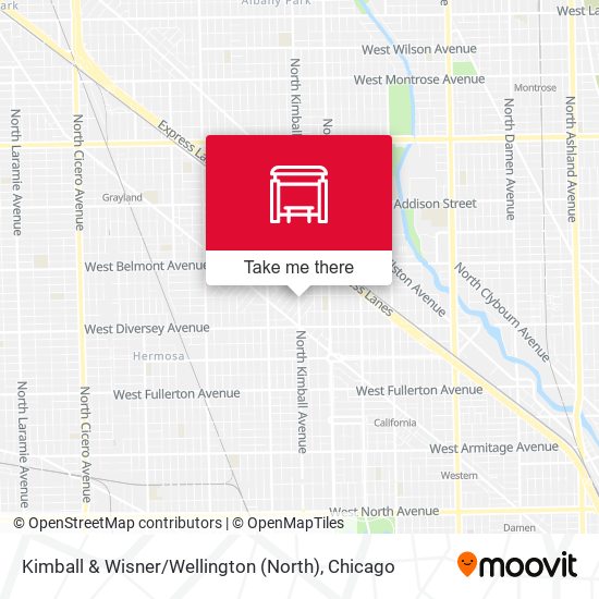 Mapa de Kimball & Wisner / Wellington (North)