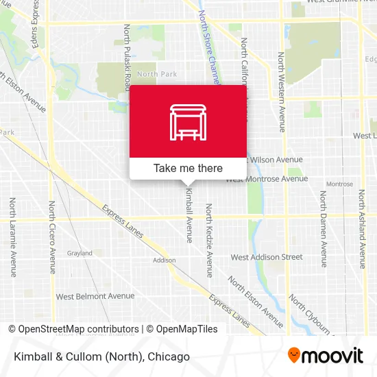 Kimball & Cullom (North) map