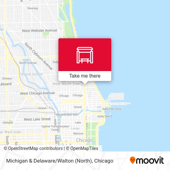 Michigan & Delaware / Walton (North) map