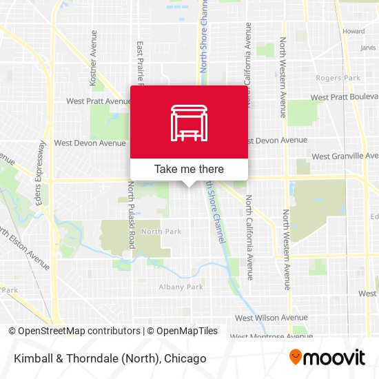 Kimball & Thorndale (North) map