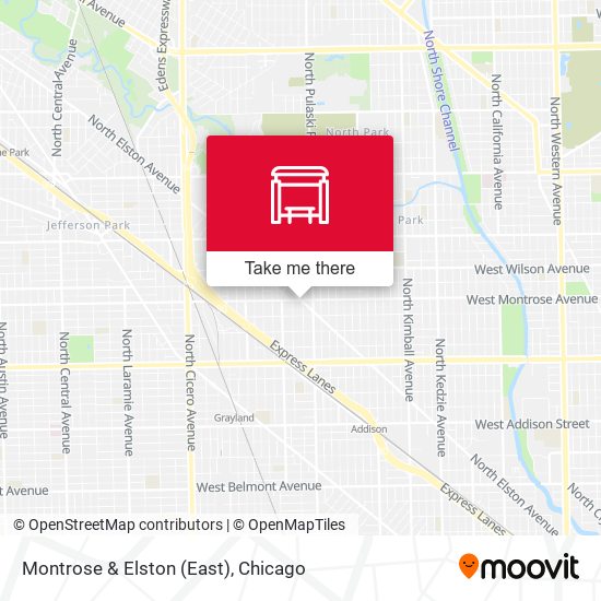 Mapa de Montrose & Elston (East)