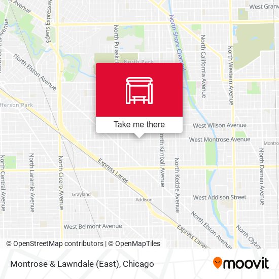 Montrose & Lawndale (East) map