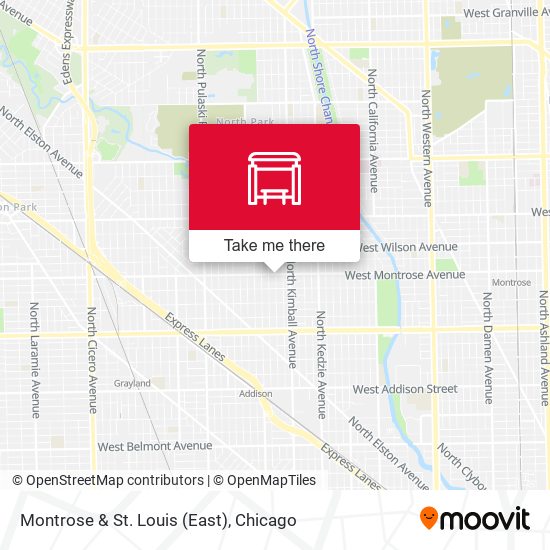 Mapa de Montrose & St. Louis (East)
