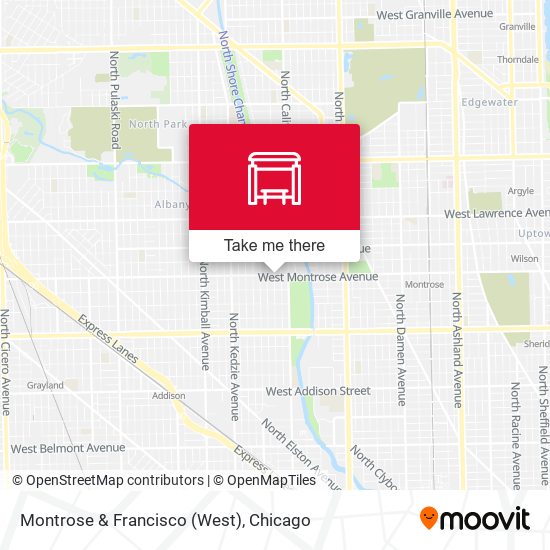Mapa de Montrose & Francisco (West)